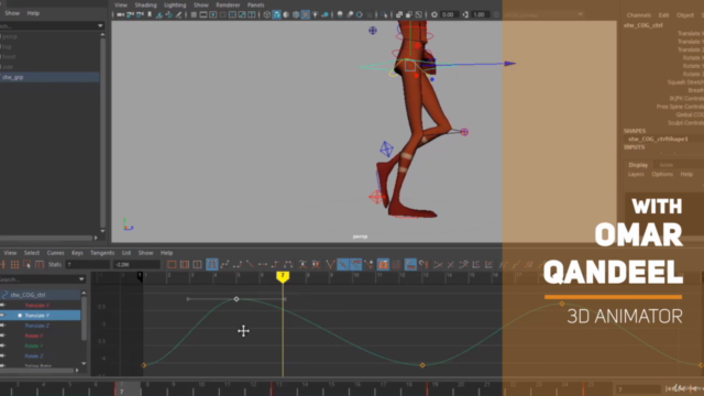 The walk cycle animation - Screenshot_04