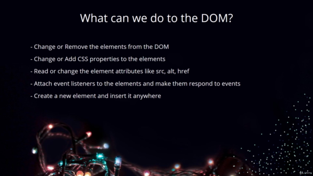 The Complete JavaScript DOM in two hours – Screenshot 2