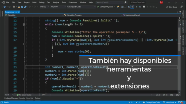 C# - Buenas prácticas y código limpio – Screenshot 3