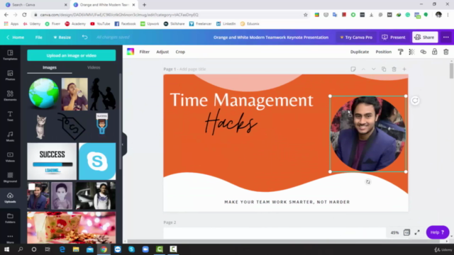 Canva Graphics Design Mastery For Everyone – Screenshot 2