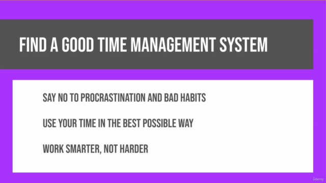 Time Management And Goal Planning: The Productivity Combo – Screenshot 2
