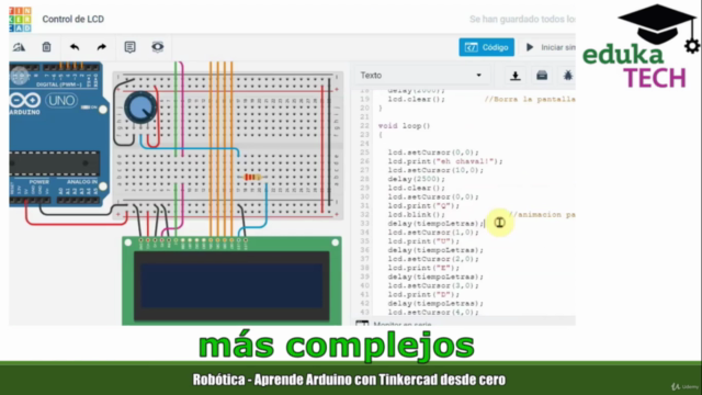Robótica - Aprende Arduino con Tinkercad desde cero – Screenshot 4