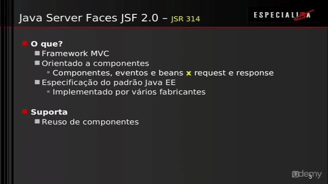 JSF - Java Server Faces 2.0 – Screenshot 1