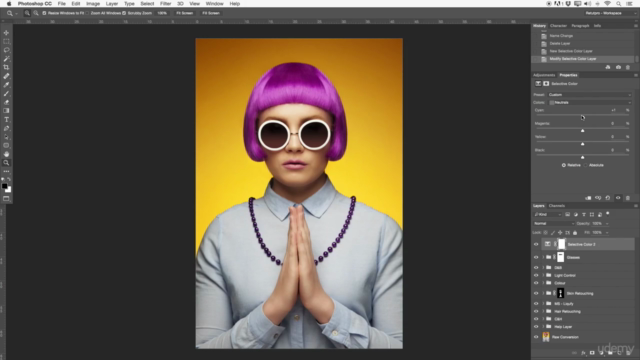 Funky Portrait Photography & Creative Photoshop Retouching – Screenshot 3