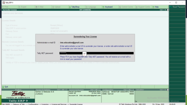 TALLY.ERP 9 PAYROLL (टैली.ईआरपी पेरोल) – Screenshot 4