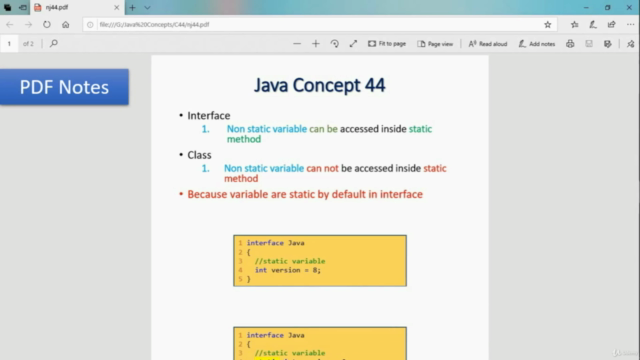 Java Interview preparation – Screenshot 4