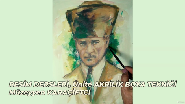 RESİM DERSLERİ, Ünite: 2 Akrilik boya tekniği – Screenshot 3