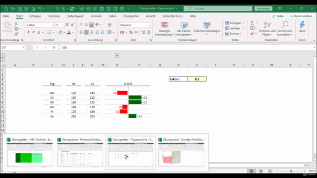 Vertriebscontrolling mit Excel – Screenshot 4