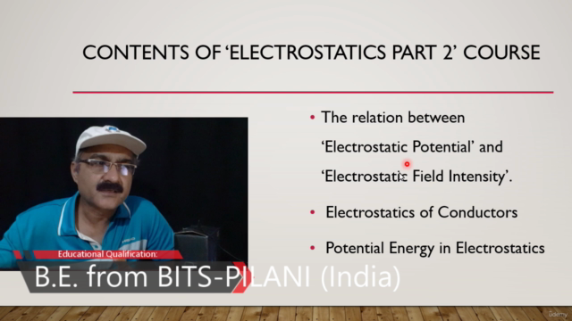 ELECTROSTATICS Part-2: Electrostatic Potential & Capacitance – Screenshot 1