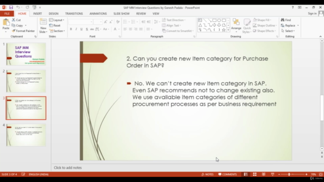 SAP ECC & S/4 HANA MM Organization Structure & Master Data – Screenshot 1