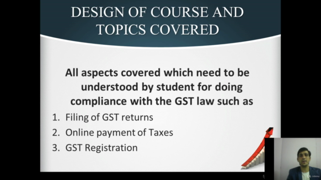 Practical Goods and Service Tax Return filing Course by CA – Screenshot 2