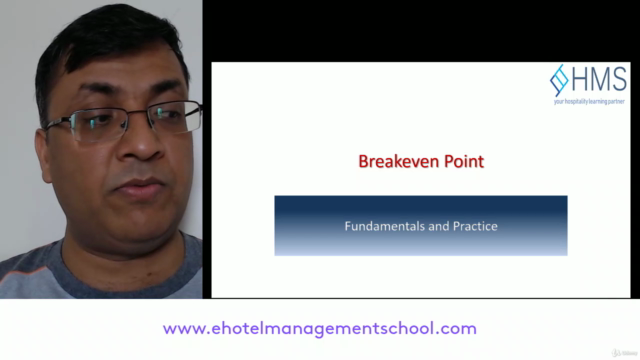 Understand & Calculate Break-even Point for Hospitality – Screenshot 1