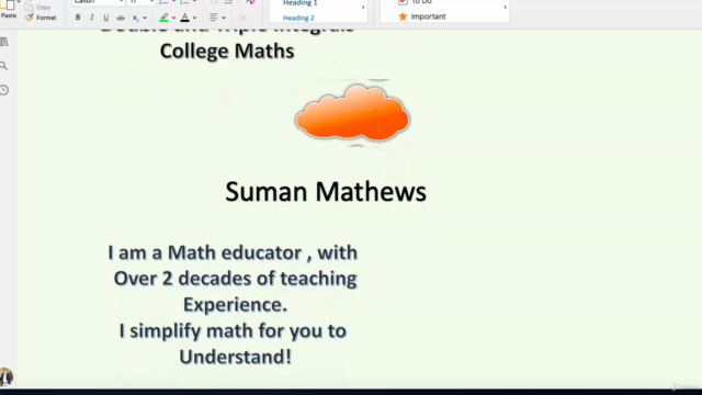 Multivariable Calculus useful for Machine Learning – Screenshot 1