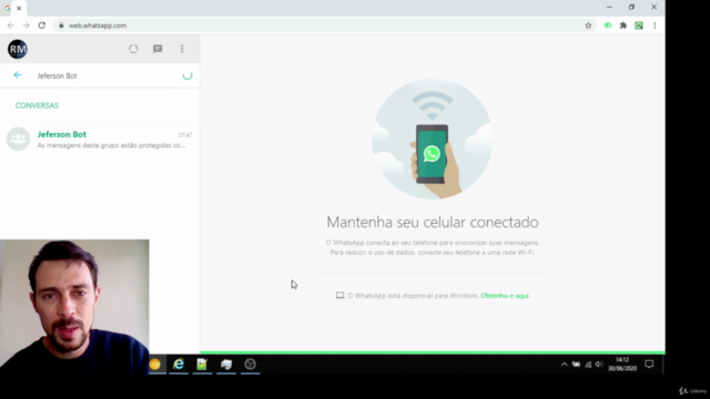 VBA na Prática: Programando um Bot do WhatsApp – Screenshot 1