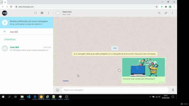 VBA na Prática: Programando um Bot do WhatsApp – Screenshot 4