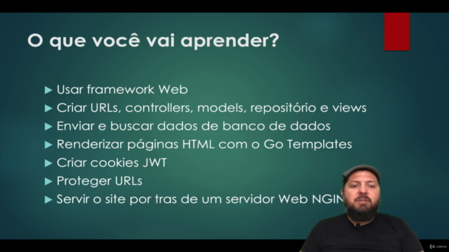 Curso de Go (Golang) para Web seguindo padrão MVC – Screenshot 1