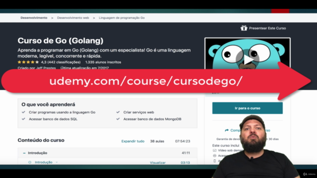 Curso de Go (Golang) para Web seguindo padrão MVC – Screenshot 3