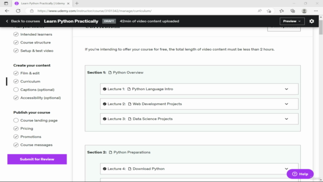 Learn Python Practically – Screenshot 1