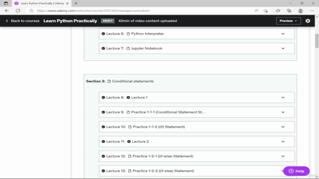 Learn Python Practically – Screenshot 2