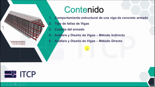 DISEÑO DE VIGAS DE CONCRETO ARMADO CON ETABS Y EXCEL – Screenshot 3
