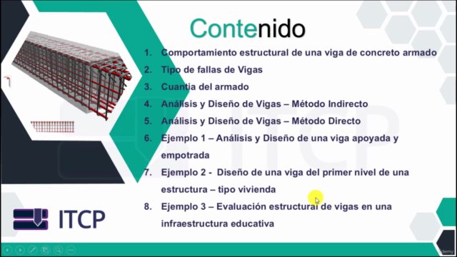 DISEÑO DE VIGAS DE CONCRETO ARMADO CON ETABS Y EXCEL – Screenshot 4