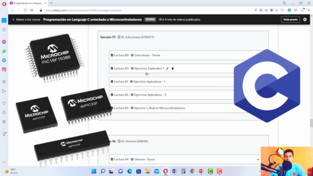 Lenguaje ANSI C orientado a Sistemas Embebidos – Screenshot 1
