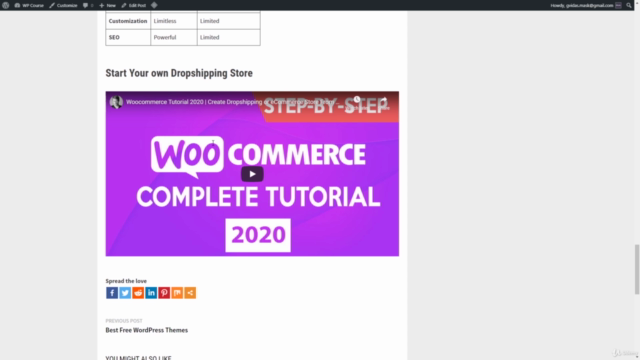 WordPress for Beginners - Learn How to Create a Blog – Screenshot 4