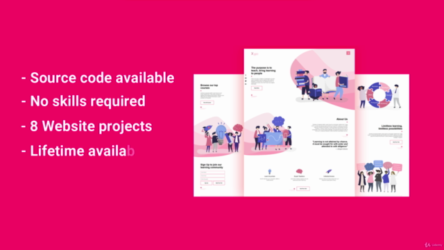 Create Modern Website Using HTML, CSS And Bootstrap – Screenshot 4