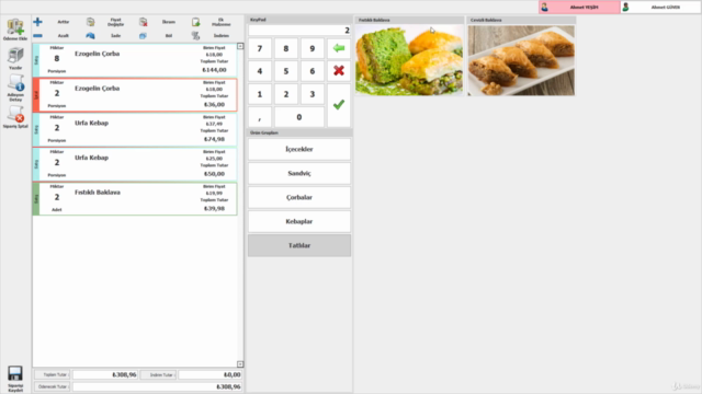 Devexpress İle Restaurant Uygulaması (Bölüm 2) – Screenshot 3