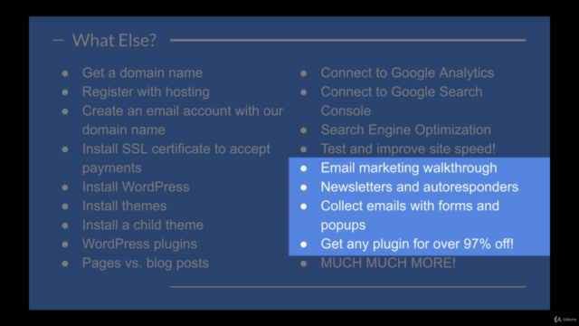 How to Make a WordPress Website - The Ultimate Course! – Screenshot 4