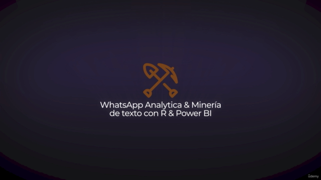 WhatsApp Analytica & Minería de Texto con R & Power BI – Screenshot 1