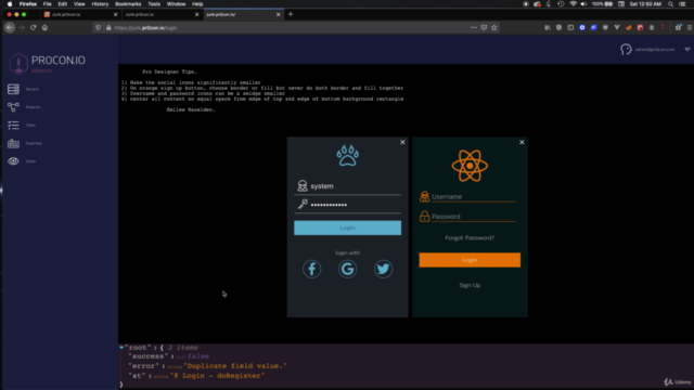 GoLang Websockets Node Rest MVC API DualBoot – Screenshot 2