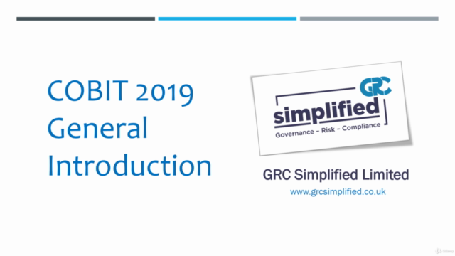 COBIT 2019 General Introduction – Screenshot 1