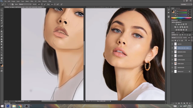 Digital Art: Portrait Painting – Screenshot 1