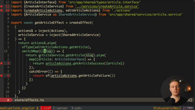 Angular and NgRx - Building Real Project From Scratch – Screenshot 3
