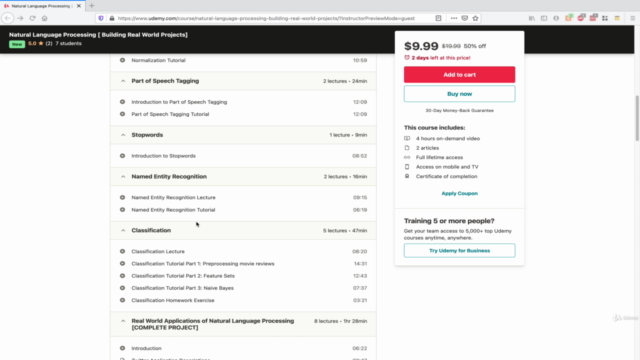 Natural Language Processing [ Building Real World Projects] – Screenshot 3