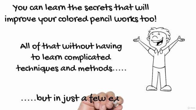 Colored Pencils Art Class – Screenshot 2