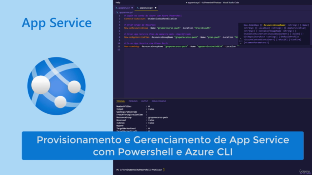 Azure App Service - Aplicações Web App e Containers Docker - Screenshot_02