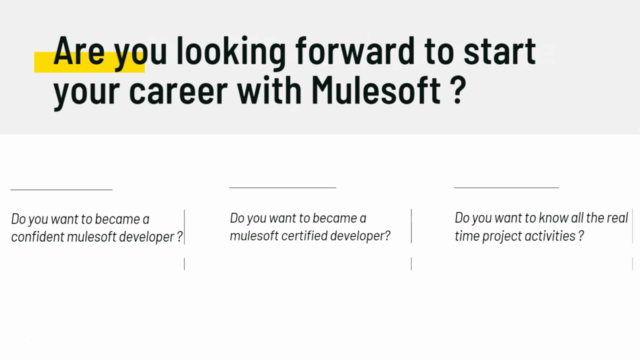 MuleSoft 4.X Complete Guide For Beginners- Hands On Projects – Screenshot 1
