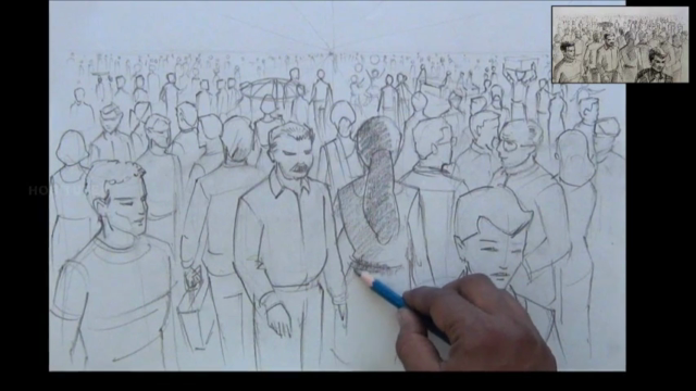 Compose and Draw large Crowd Scenes & Facial Expressions – Screenshot 2