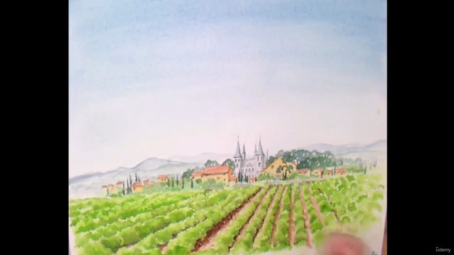 PLAN & PAINT a FRENCH Chateau & landscape in 9 easy steps. – Screenshot 4