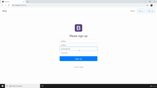 Angular, NodeJS, Express, Mongo. MEAN. Создание Блога с нуля – Screenshot 3