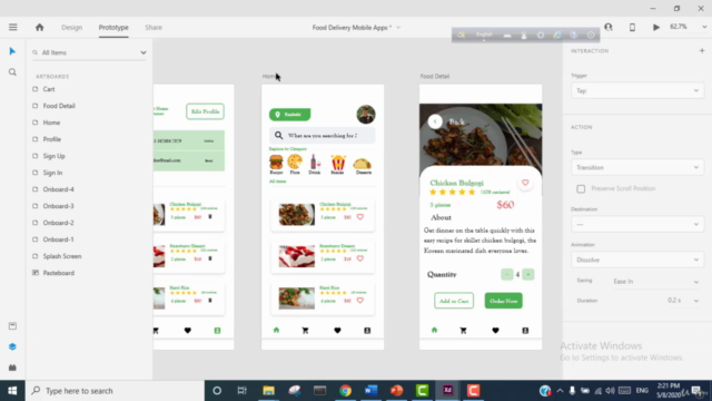 Learn UI UX Design with Adode Xd & Get Job – Screenshot 2