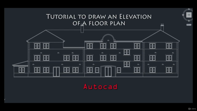 Learn How To Draw Design of Building in AutoCad Civil Eng. – Screenshot 2