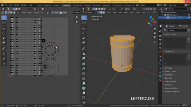 Blender, Substance Painter e Unreal Engine Assets para Game – Screenshot 1