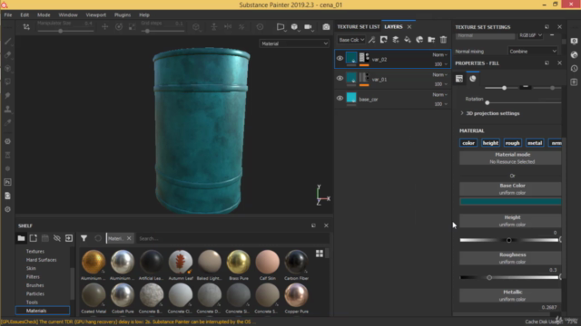 Blender, Substance Painter e Unreal Engine Assets para Game – Screenshot 2