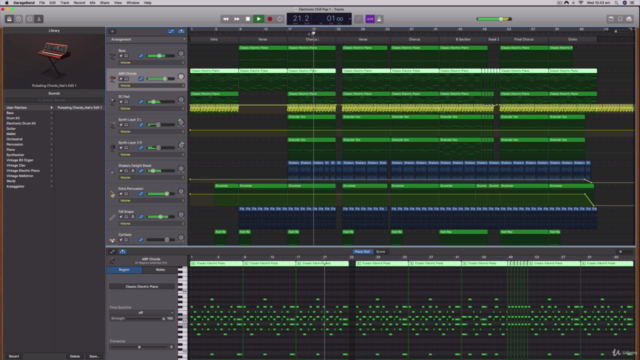 Producing Electronic Chill-Pop Music in GarageBand (MacOS) - Screenshot_01