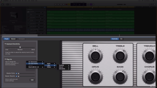 Producing Electronic Chill-Pop Music in GarageBand (MacOS) – Screenshot 2