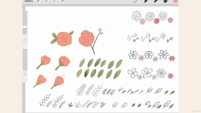 Drawing Flowers in Procreate - Screenshot_04