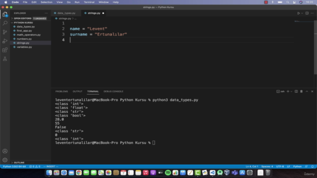 Python ile Sıfırdan İleri Seviye Programlama - Screenshot_02